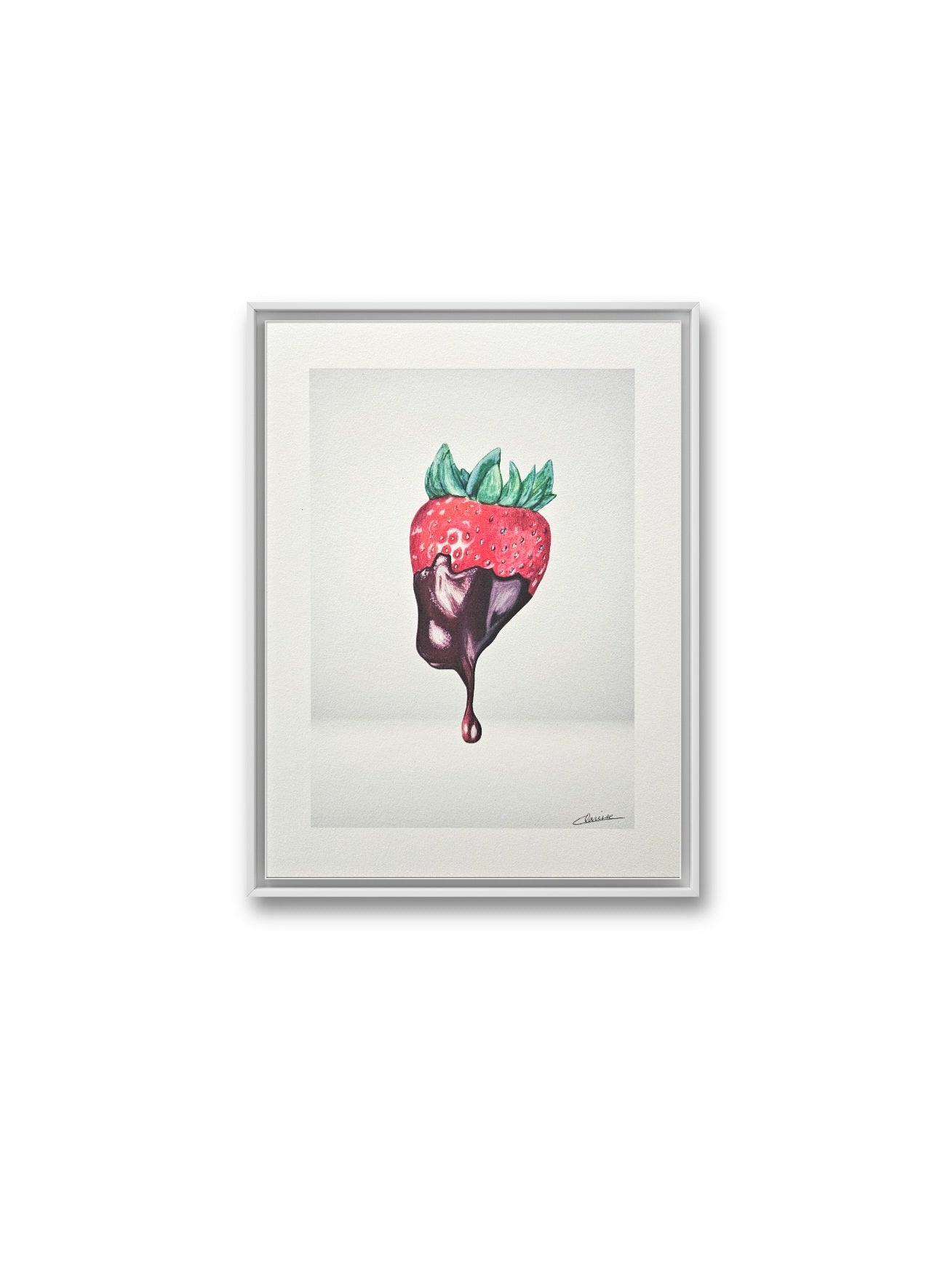 CHOCOLATE STRAWBERRY (White version)